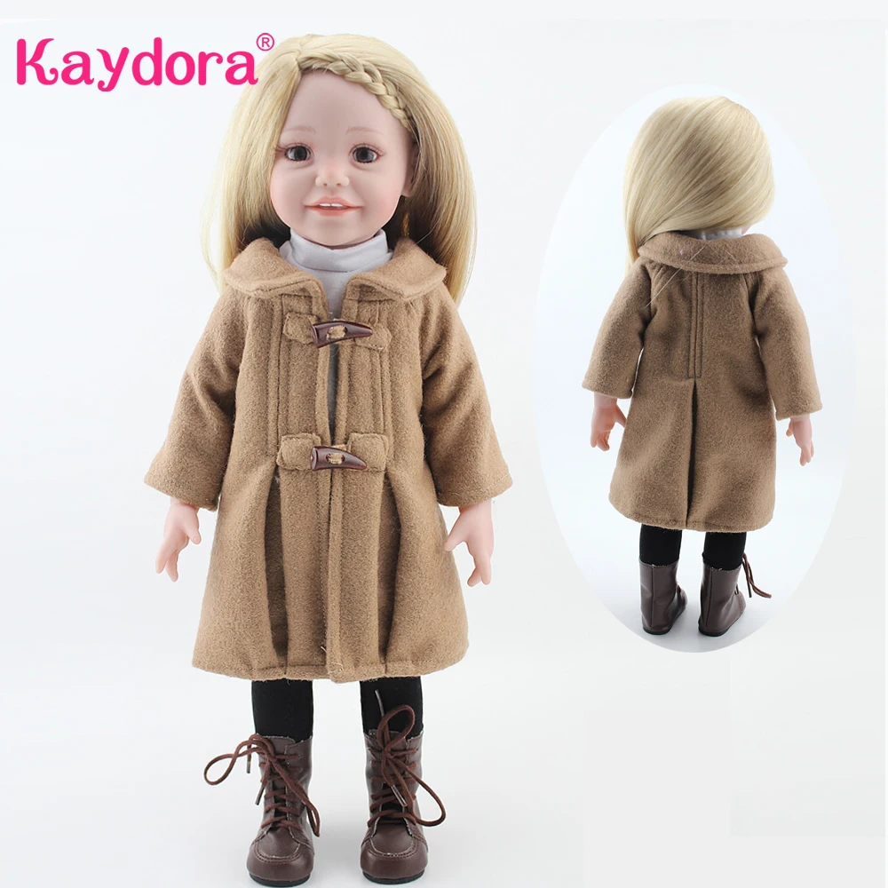 

Reborn Baby Doll America fashion Princess lol Full Vinyl 18 inch Lifelike Realistic Silicone Bebe Lovely New KAYDORA