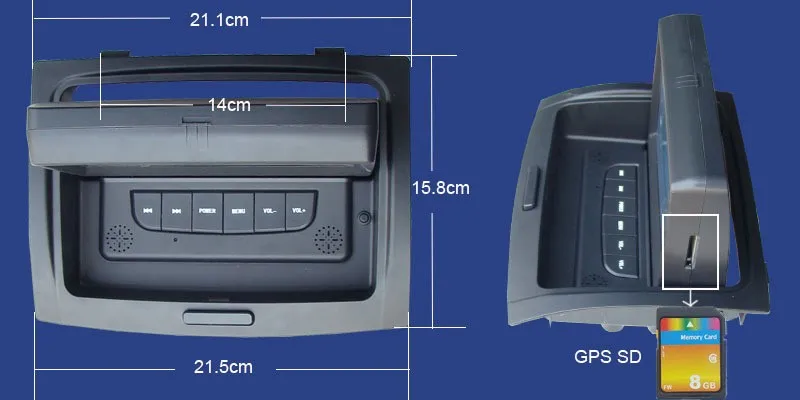 Best Upgraded Original Android 7.1 Car Radio Player Suit to Volkswagen VW Touareg Car Video Player Built in WiFi GPS Bluetooth 1