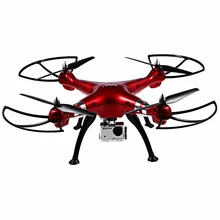 Syma X8HG Dengan Kamera 8MP HD Headless Modus Ketinggian Tahan Angin Resistance 2.4G 4CH 6 Axis RC Quadcopter Drone RTF
