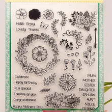 NCraft Clear Stamps N1250 Scrapbook Paper Craft Clear stamp scrapbooking