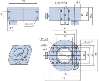 SX130-50, 360 градусов, стол с ручным вращением, вращающаяся платформа, поворотная сценическая оптическая раздвижная регулировка угла, диаметр: 50 мм