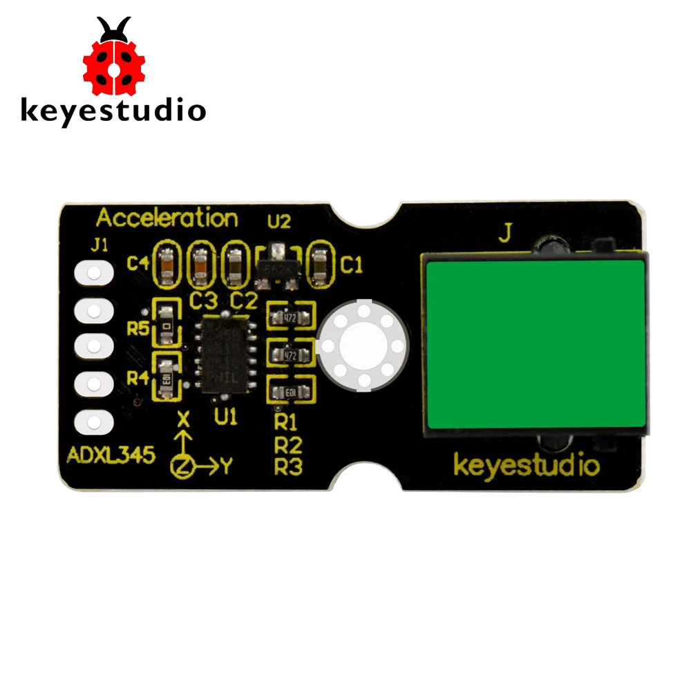 Новинка! Keyestudio легкая вилка ADXL345 трехосевой модуль ускорения для Arduino