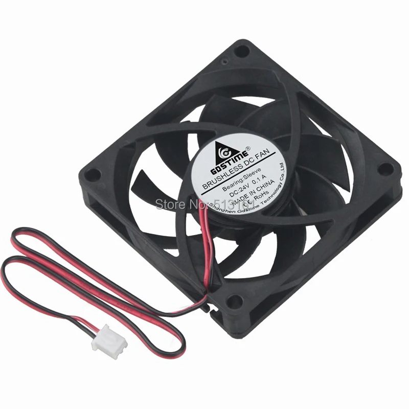 70mm 24v fan 12