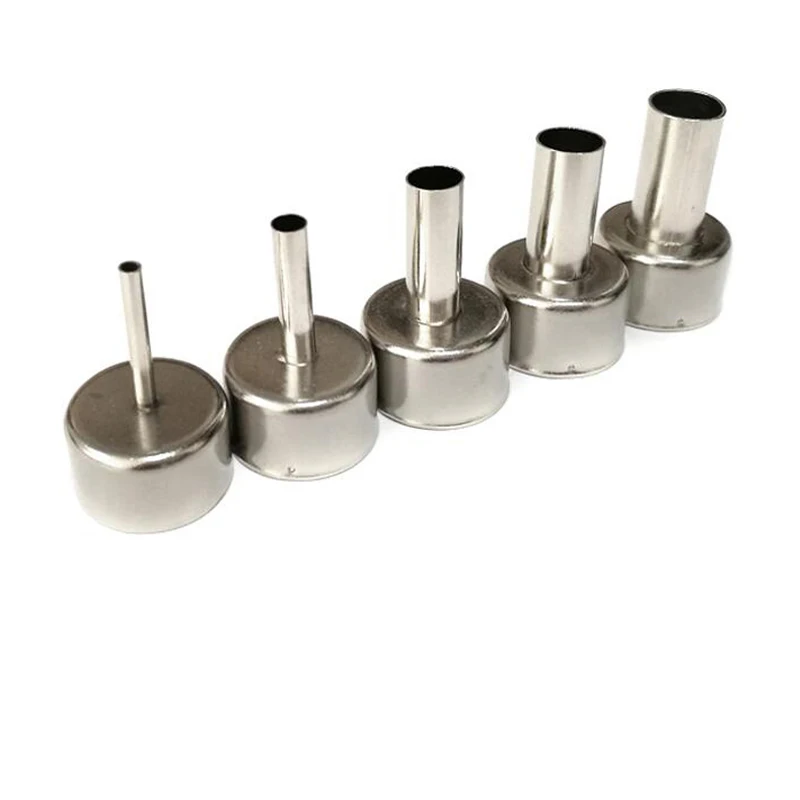 

22mm Universal Nozzle Soldering station Hot Air Stations Gun Nozzles For 858 858D 8586 8858 8878D 858D+Welding Nozzles 5pcs/lot
