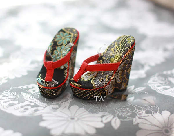 

1/3 scale BJD Wedges sandals Kimono shoes for BJD/SD SD16 doll accessories.not include doll,clothes,wig and accessories D2557