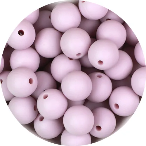 BOBO.BOX 30pcs Silicone Beads 9mm Food Grade Baby Teethers Beads Silicone BPA Free For Necklaces Pacifier Holder Clip Chain DIY - Цвет: 63