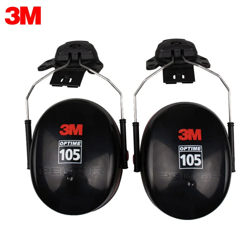 

3M H10P3E Earmuffs Optime Earmuffs Hearing Conservation Anti-noise Hearing Protector for Drivers/Workers KU013