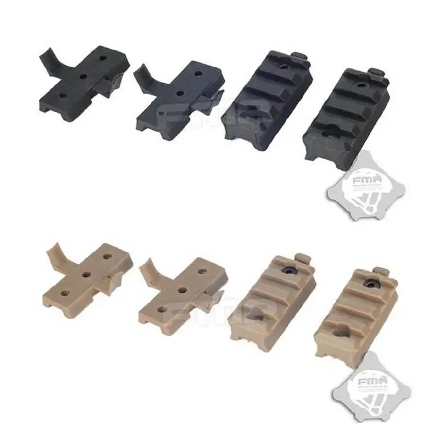 Pottery & Glass Helmet Side Rail Mount Guide Abs Holder Outdoor Accessories Wing-loc Picatinny Adapter Fast Helmets 2018 New Arrival