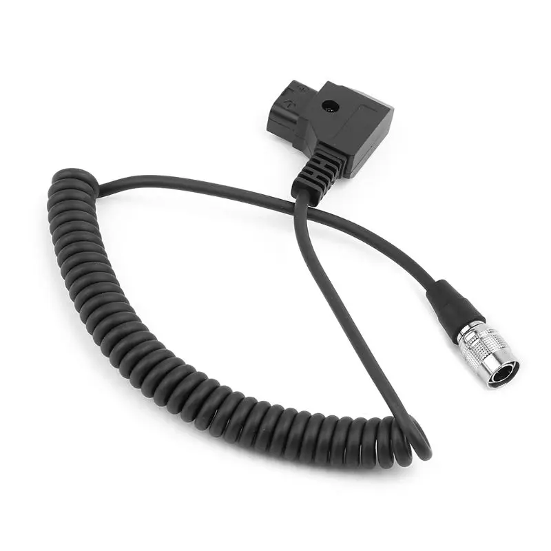 

D-Tap to Hirose 4pin Connector Male Plug Power Cable Sound Device For Zoom F8 Recorder Power Supply New 2019