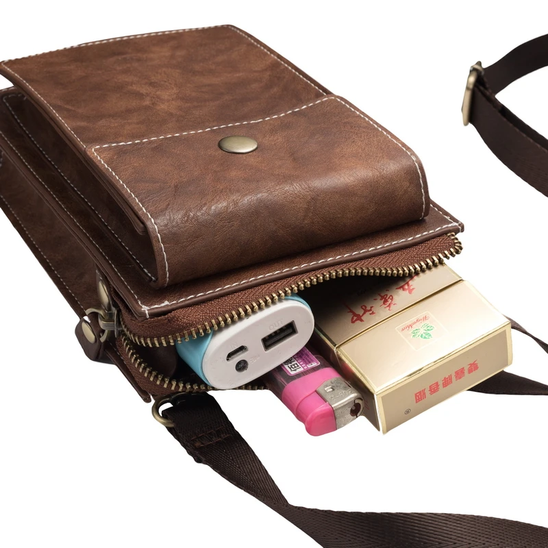Мужская спортивная сумка-пояс на талию из искусственной кожи, поясная сумка на молнии для бега, поясная сумка на молнии для Iphone 6, 7, 8 Plus, XS MAX