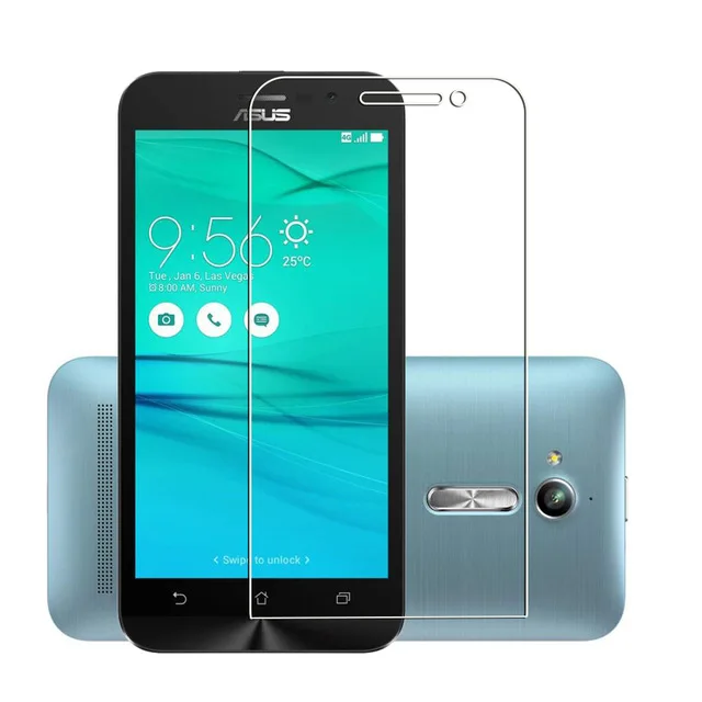 

9H Tempered Glass For Asus Zenfone Go ZB500KL ZB500KG X00AD X00BD ZB 500KL 500KG 5.0 inch Screen Protector Protective Film Case