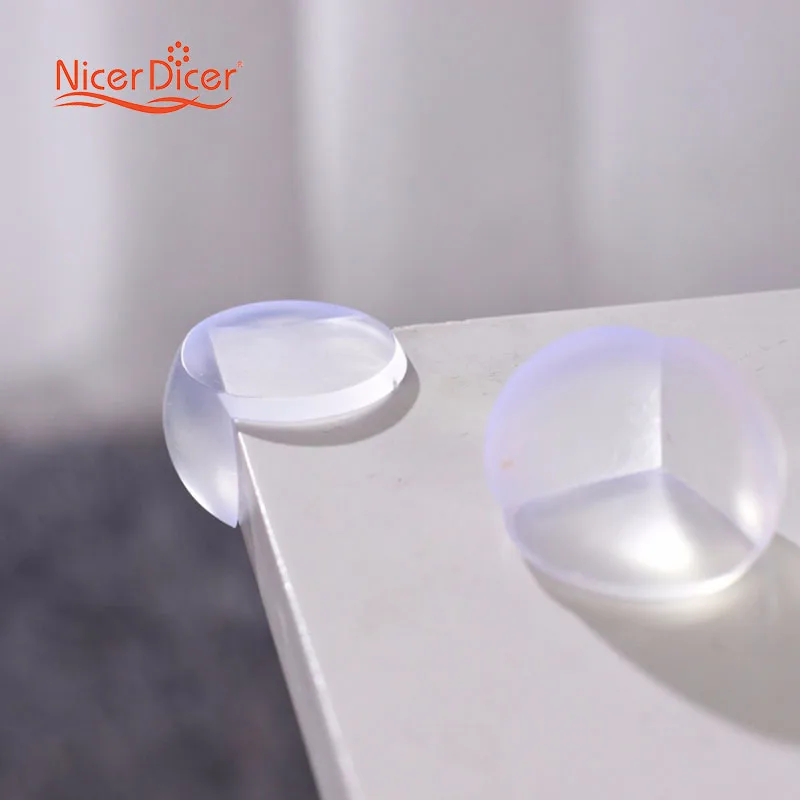 

White Popular 4 PCS Baby Desk Table Corner Edge Cushions Protector Guard Safety
