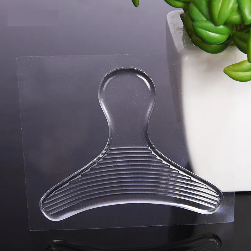 Harga Transparan Heel Pad T Jenis Silica Gel Mengurangi Grinding Kaki Melindungi Kaki Sepatu Hak Tinggi Stiker Tumit Subsidi T0156CMD