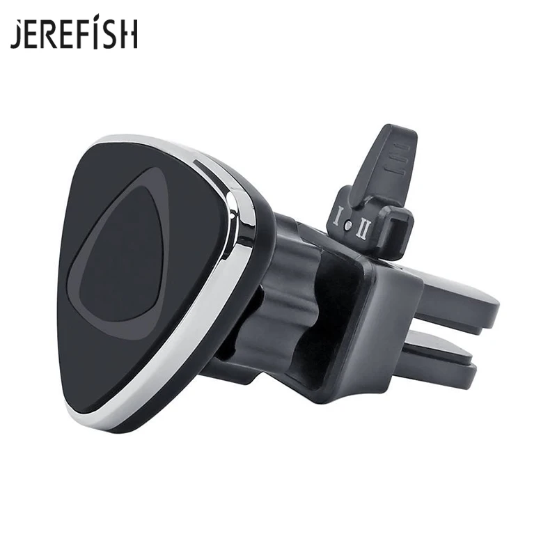 JEREFISH Car Phone Holder Magnetic Air Vent Mount Mobile Smartphone Stand Magnet Support Cell Cellphone Telephone Tablet GPS