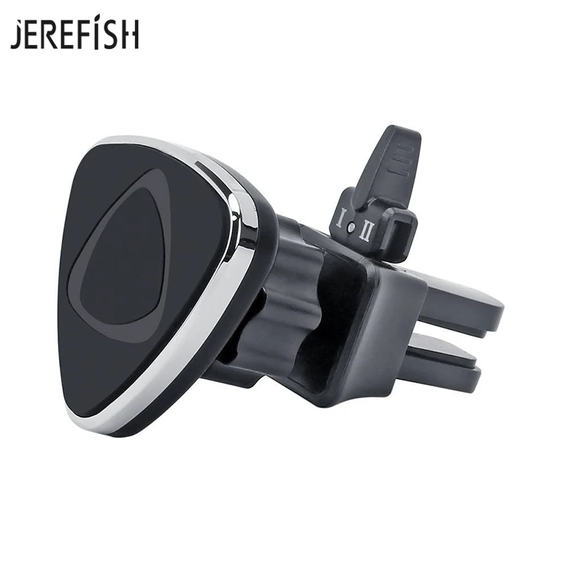 JEREFISH سيارة حامل هاتف المغناطيسي الهواء تنفيس جبل موبايل حامل هاتف ذكي المغناطيس دعم خلية الهاتف المحمول الهاتف اللوحي GPS