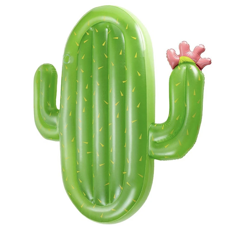 

Cactus Inflatable Mattress Pool Float Adult Kids Floating Island Beach Bed Swimming Circle Fun Water Party