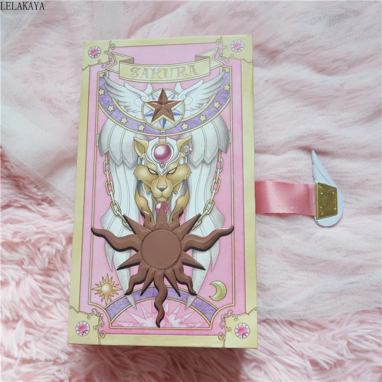 60 шт./компл. аниме Card Captor Sakura действий понял печатных Бумага Таро кулло Клоу карточные фокусы ноутбук карты Косплэй кукла