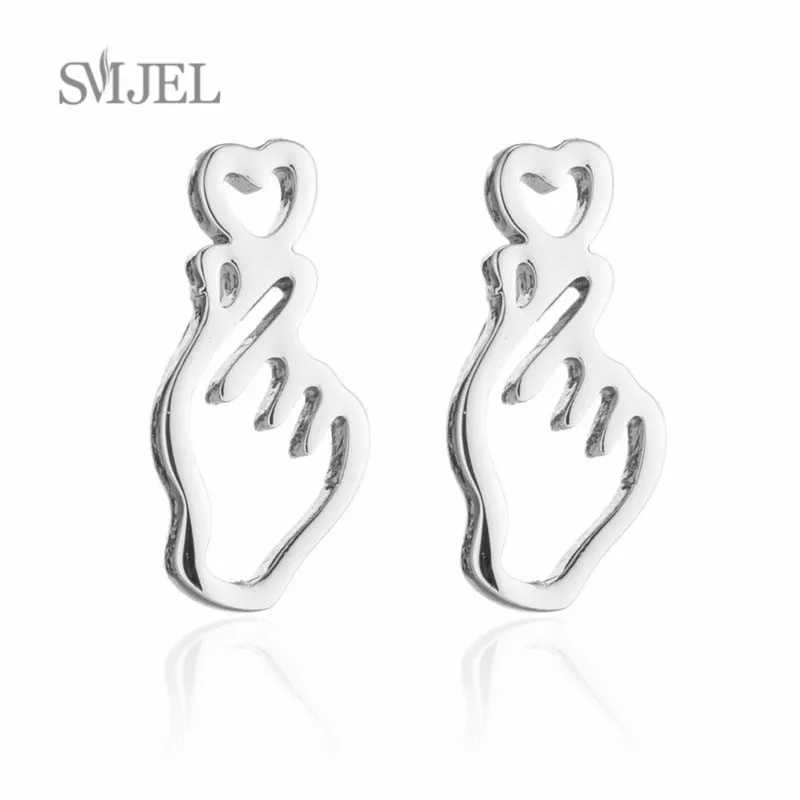 Женское Ожерелье SMJEL Than с сердцем ожерелье для влюбленных золотой цвет ювелирные