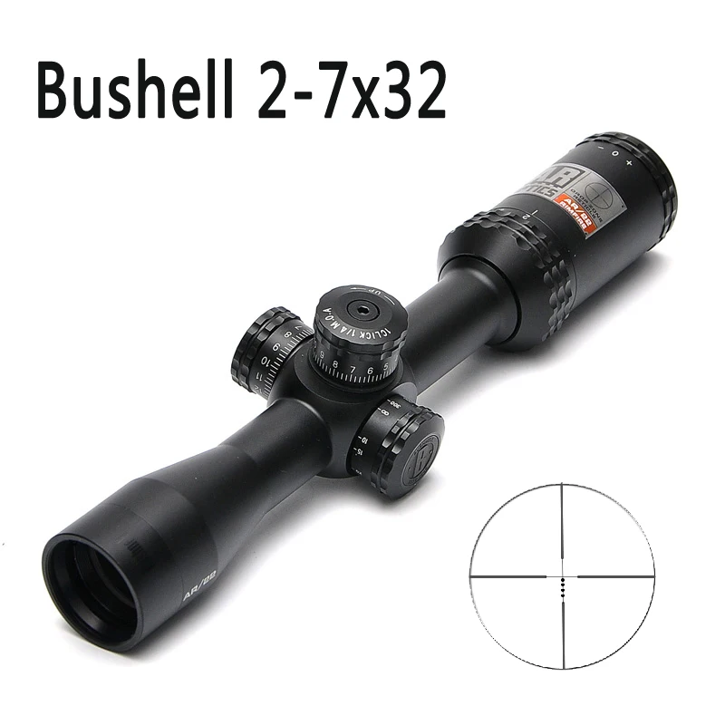 BUSHNELL 4,5-18x40 AR/223 Тактический Riflescope оптический прицел Crosshair Rifle Scope Long Distance охотничьи прицелы для снайперской винтовки - Цвет: 2 7 32
