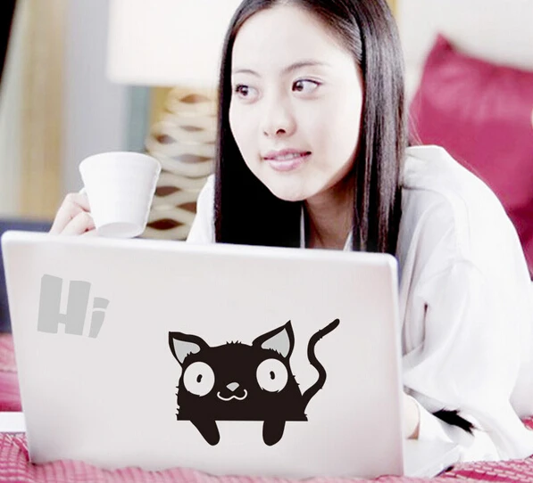 Cartoon cat Retro Rainbow retro Logo for apple Decal Sticker for 13 15 17 inch Apple MacBook Pro Notebook Computer Cartoon cat Retro Rainbow retro Logo for apple Decal Sticker for 13 15 17 inch Apple MacBook Pro Notebook Computer