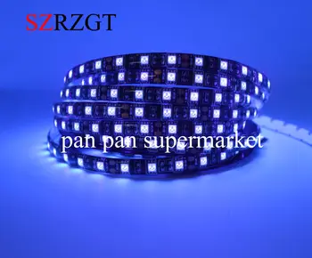 

12V UV Ultraviolet 395-405nm led strip black light 5050 SMD 60led/m 120led/m Waterproof tape lamp for DJ Fluorescence party