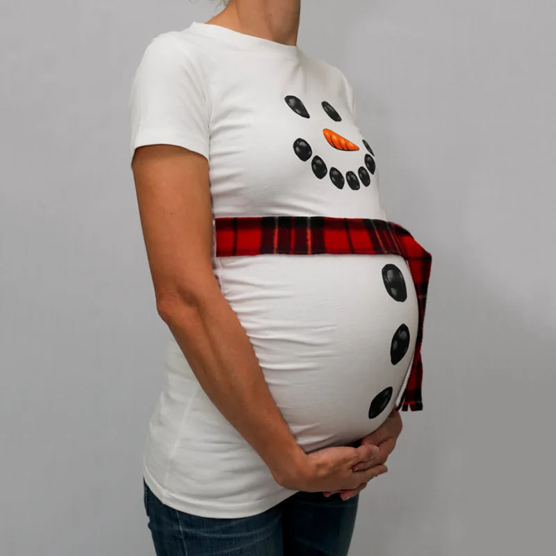 Топы для кормящих мам; Одежда для беременных; Футболка для беременных; Рождественская одежда; Одежда для беременных женщин без шарфа - Цвет: Бежевый
