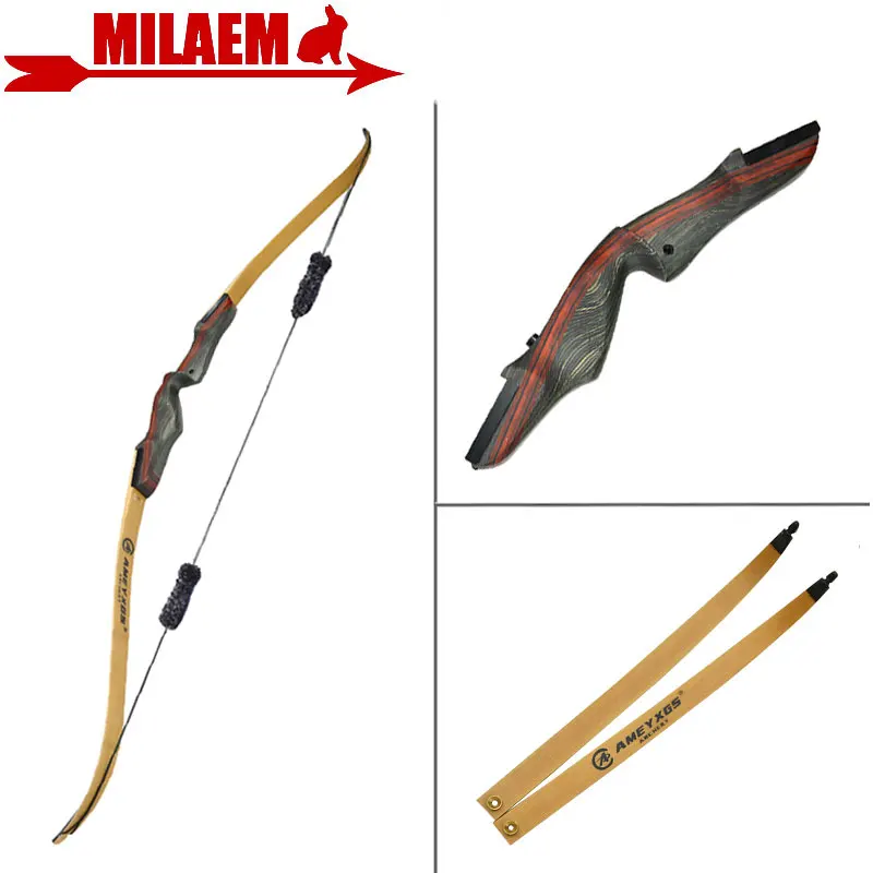 

1Set 62inch Archery Recurve Bow With Stabilizer 25-50lbs Draw Weight Right Hand Longbow Hunting Bow Shooting Hunting Accessories