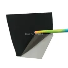 Односторонний черный Экранирование Ткань с клеем наклейки охраны окружающей среды клей для обоев