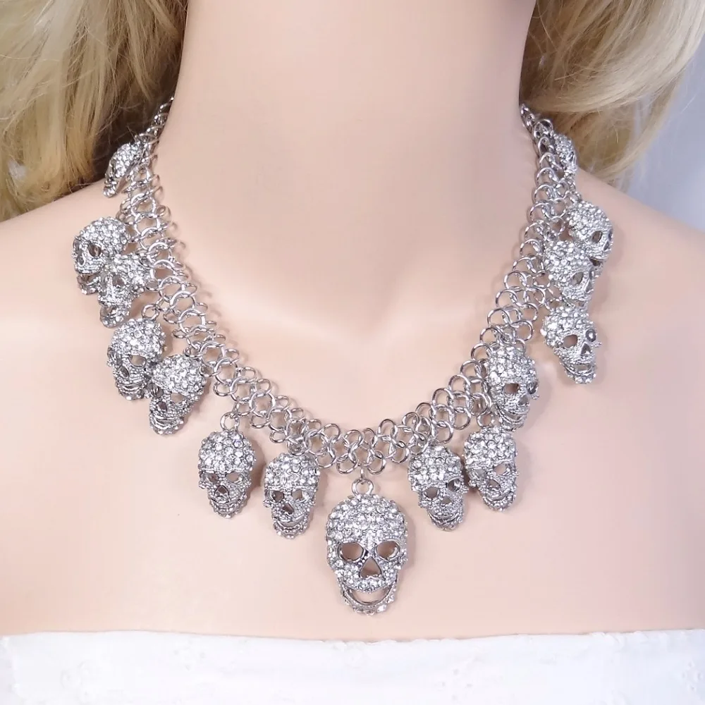 skull costume jewellery