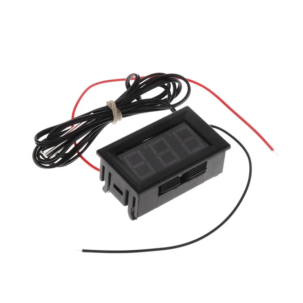 

DC 5 - 12 V - 50 - 110 degree C Digital thermometer Thermometer Refrigerator Temperature detector with probe [Parallel import