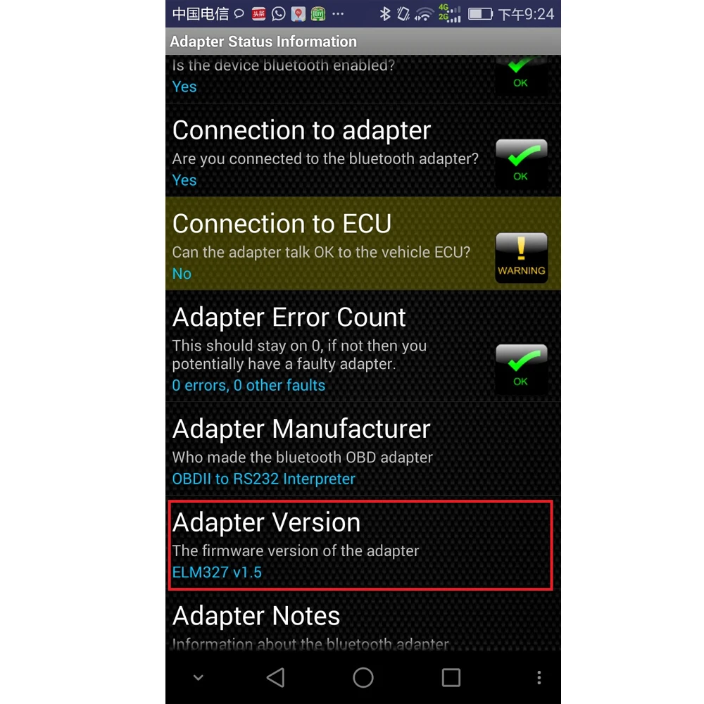 ELM327 V1.5 считыватель кодов Bluetooth OBD2 сканер Мини ELM 327 Диагностический Инструмент