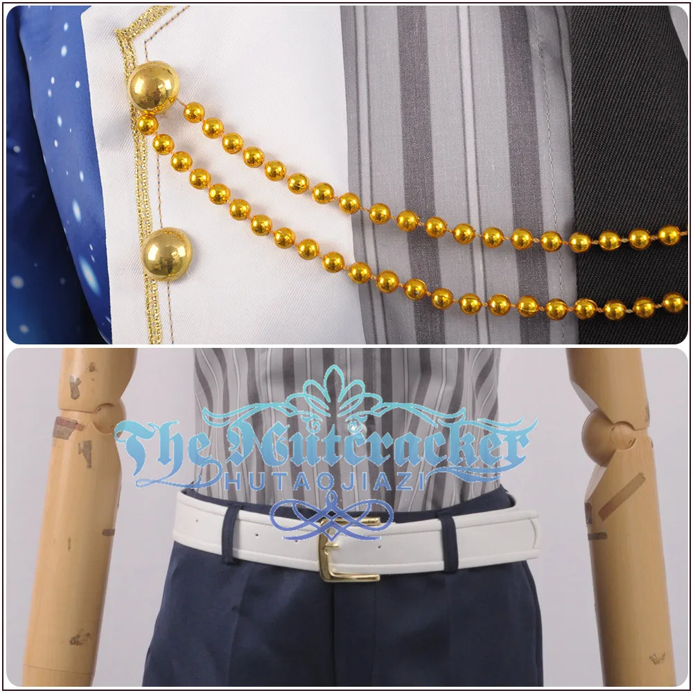 IDOLiSH7 триггер белый специальный день Yaotome Gaku Косплей Костюм на заказ крутая