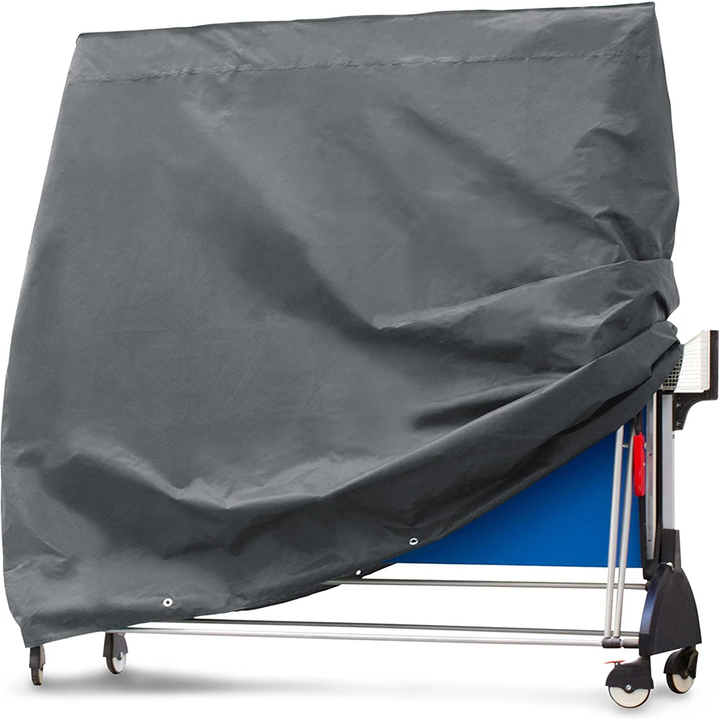 Durable Table Tennis Ping Pong Waterproof Protective Outdoor Garden Cover Sheet, Black