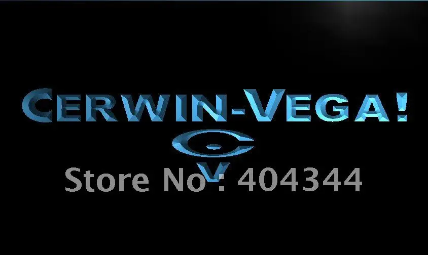 LL027- Cerwin-Vega аудио домашний кинотеатр светодиодная неосветильник световая вывеска