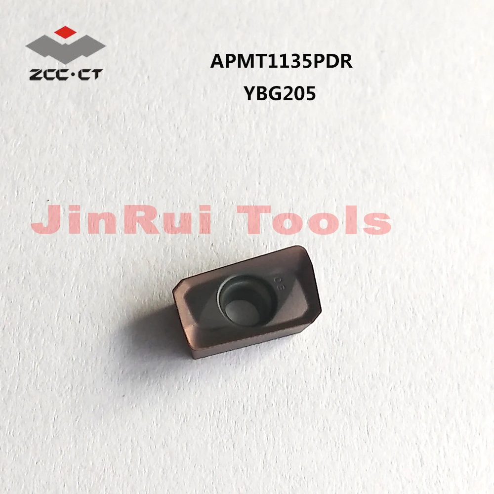 1pc ZCCCT APMT1135PDR YBG205 Tungsten Cobalt Alloy Carbide Cutting