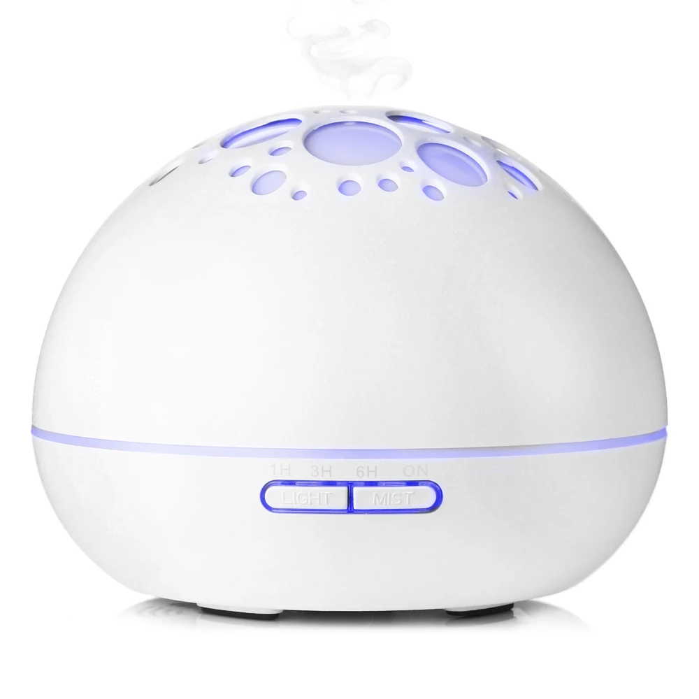 

GXDiffuser 300ml Air Humidifier Aroma Diffuser LED Night Light Ultrasonic Humidifier Mist Maker Non-Toxic Harmless Material