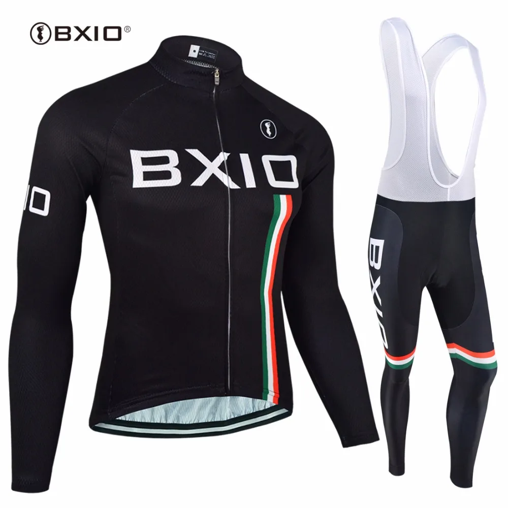 BXIO Invierno Maillot Ciclismo Hombres font b Cycling b font Set Thermal Fleece MTB Bike Clothing