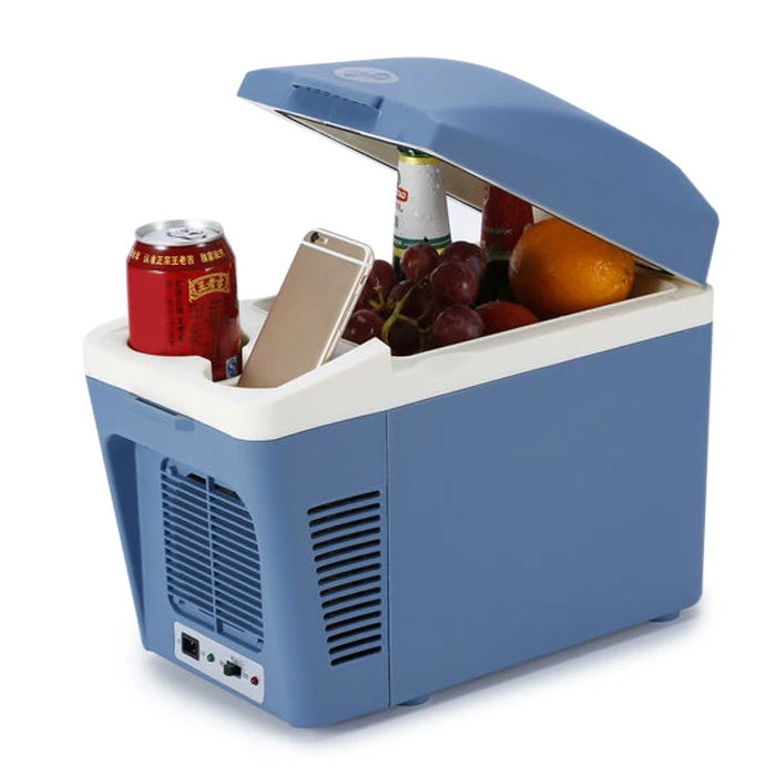 

Mini 7L Thermoelectric Cooler Portable Refrigerator Warmer Cooling Heating Mini Portable Fridge For Car