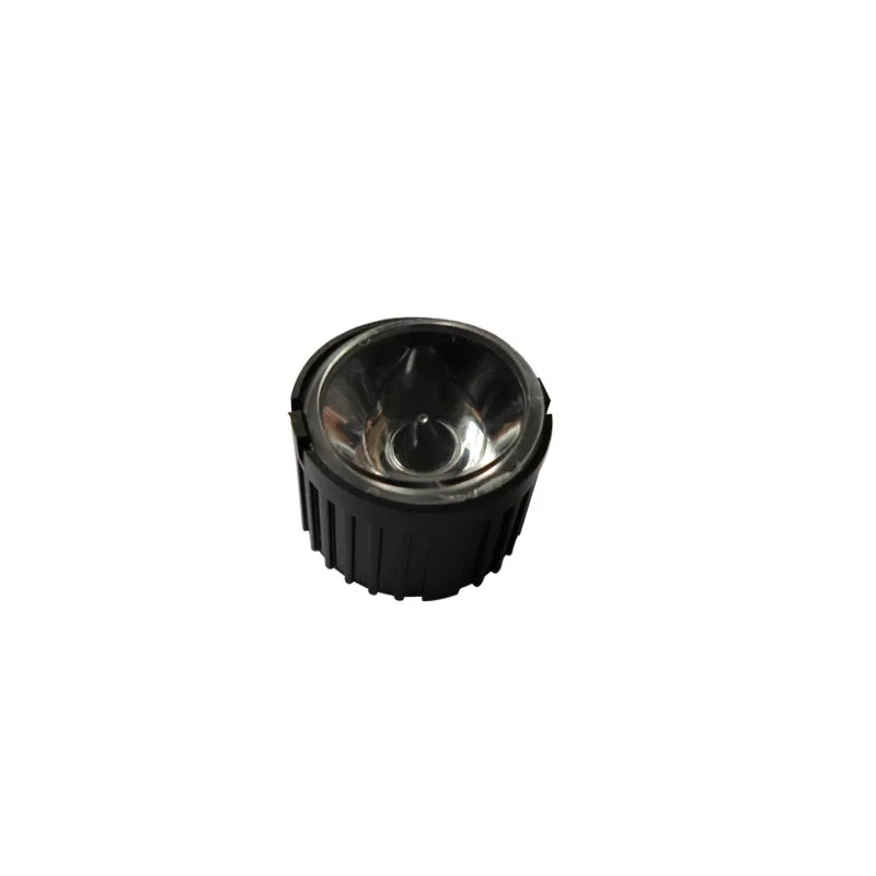 

1000X Wholesale 5/10/15/20/25/30/45/60/90/120degree PMMA optical LED lens+White/ Black holder available express free shipping