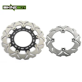 

BIKINGBOY For Suzuki DR650SE DR 650 SE 20-96 97 98 99 00 01 02 03 04 05 06 07 08 09 10 11 12 Front Rear Brake Discs Rotors Disks