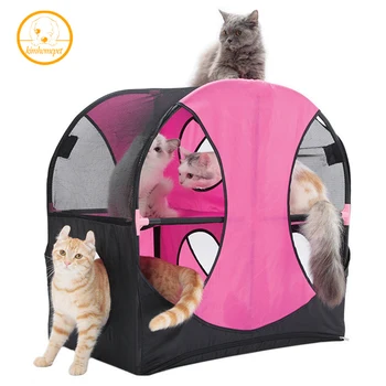 

Pet Supplies Cat Toys in Cat Interactive Toy Happy Ferris Wheel Pet Cat Playground Toy Cat Tent Tease hide- seek Supplies MPE153