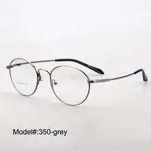 Große verkäufe 350 vollrand runde speicher titanium rx optische rahmen myopie brillen brillen korrektionsbrillen