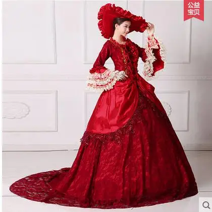 dark red colour dress