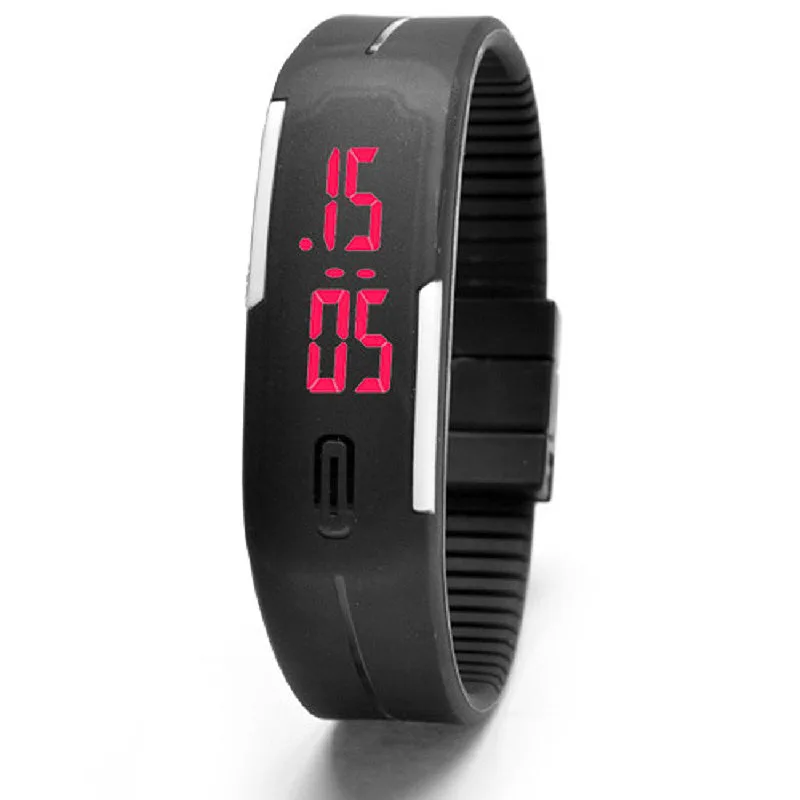 Hot Unisex Sport LED font b Watch b font font b Smart b font Look Men