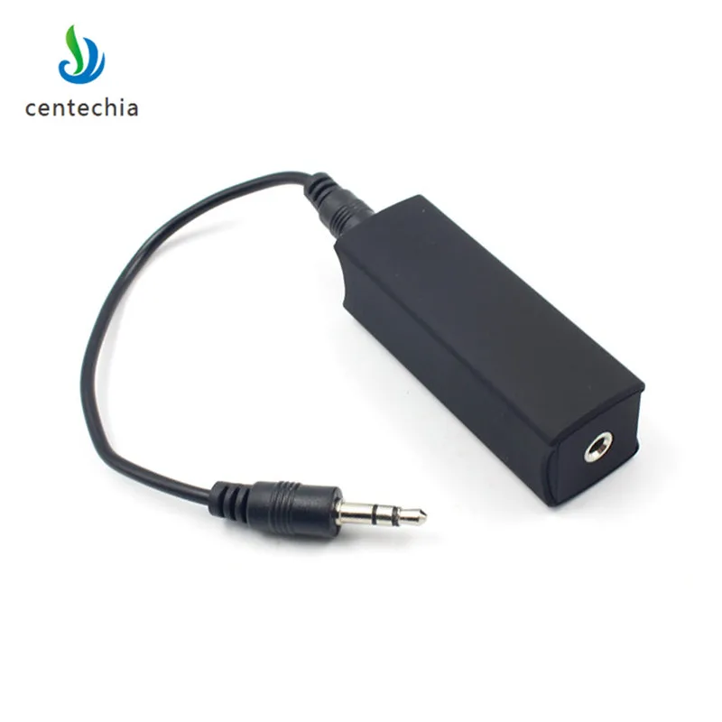 Centechia round Loop Noise Isolator Audio Anti jamming Device with 3