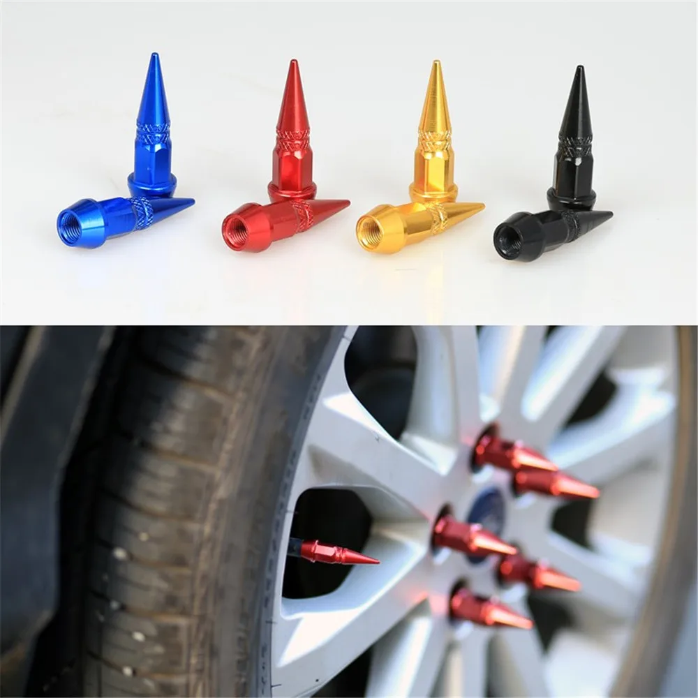 Bouchons De Valve Pneu 4 X Umbrella Corporation Roue de Voiture en m/étal Pneu Bouchons culbuteurs Accessoires Auto Compatible avec Ford Focus 2 3 Fiesta St RS Mustang Mk1 Universel Color : Silver
