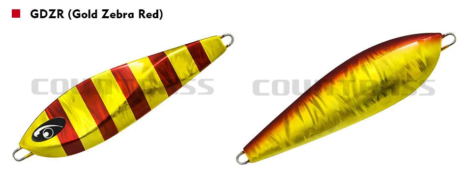 155g 5,5 oz Countbass S2 глубокий медленного падения приманки для рыбалки металлический свинцовый крючковый лов морской желтохвоста игра - Цвет: 05 GDZR