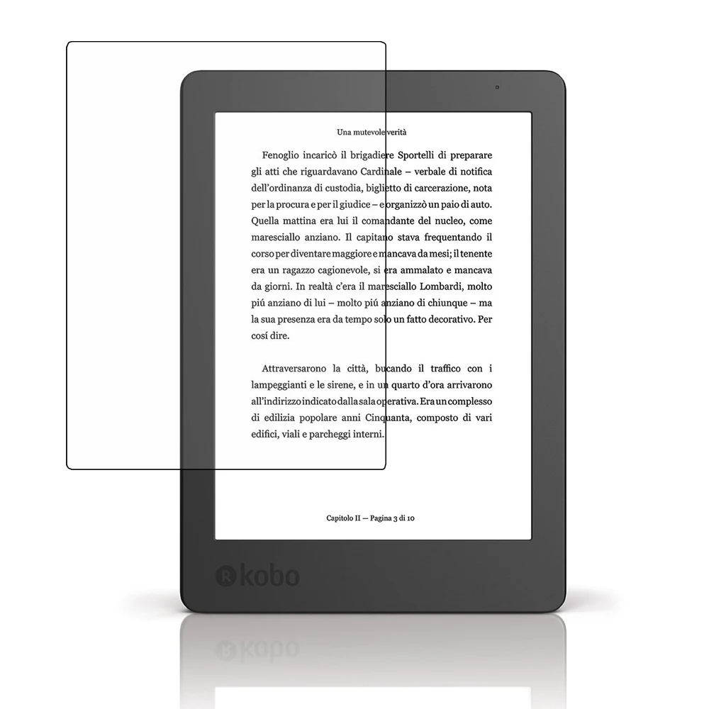 

1x Anti-Scratch Clear LCD Screen Protector Shield Film for Kobo Aura 6'' 6 inch eBook Reader Tablet Accessories