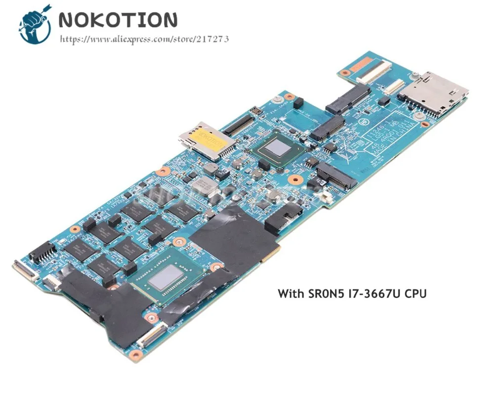 NOKOTION For Lenovo Carbon X1 Laptop Motherboard SR0N5 I7-3667U CPU 11246-1 LGS-1 MB 48.4RQ01.011 04W3895 MAIN BOARD | Компьютеры и