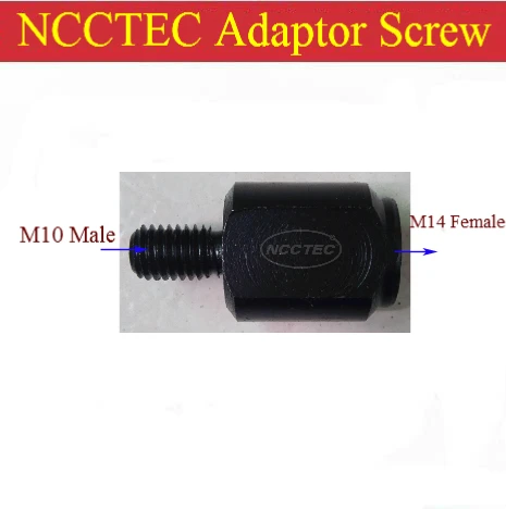 NCCTEC Adaptor adapter screw thread M14 female-M10 male Reducer for Angle hand-held Grinders polishers with M14 spindle angle-grinder : image NCCTEC Adaptor adapter screw thread M14 female-M10 male Reducer for Angle hand-held Grinders polishers with M14 spindle angle-grinder